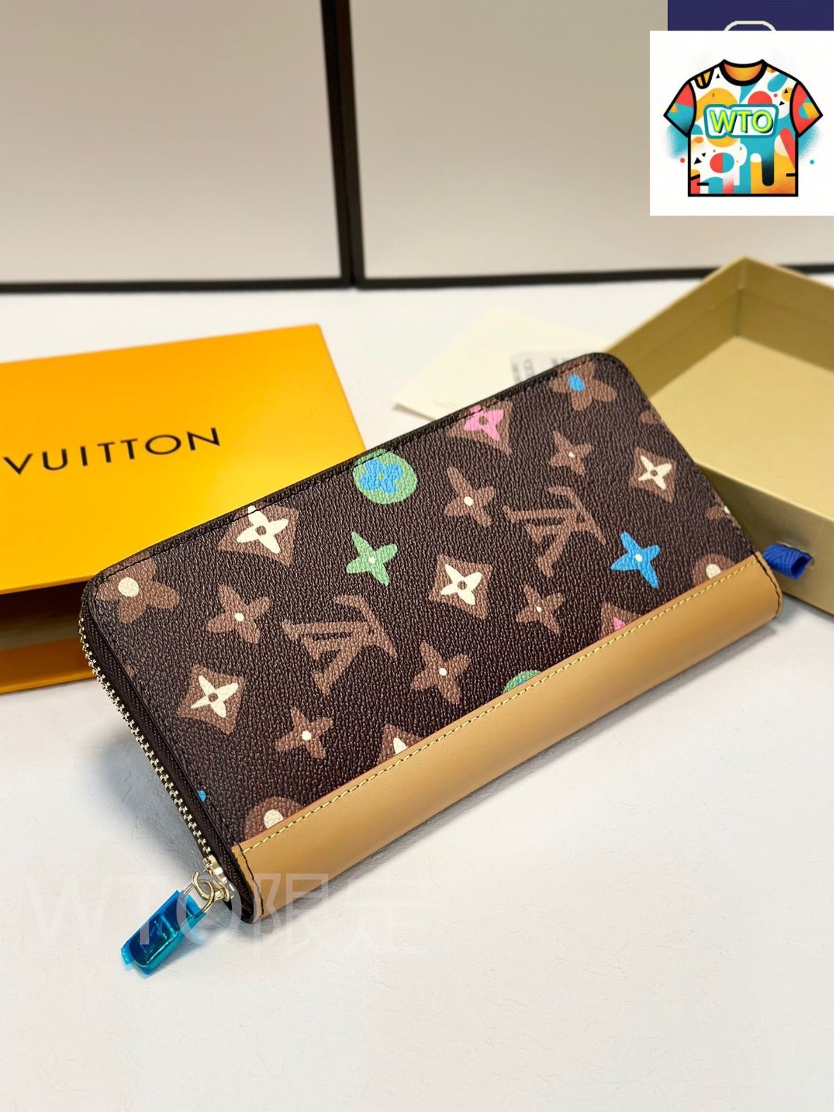 ルイヴィトン ジッパー縦型財布