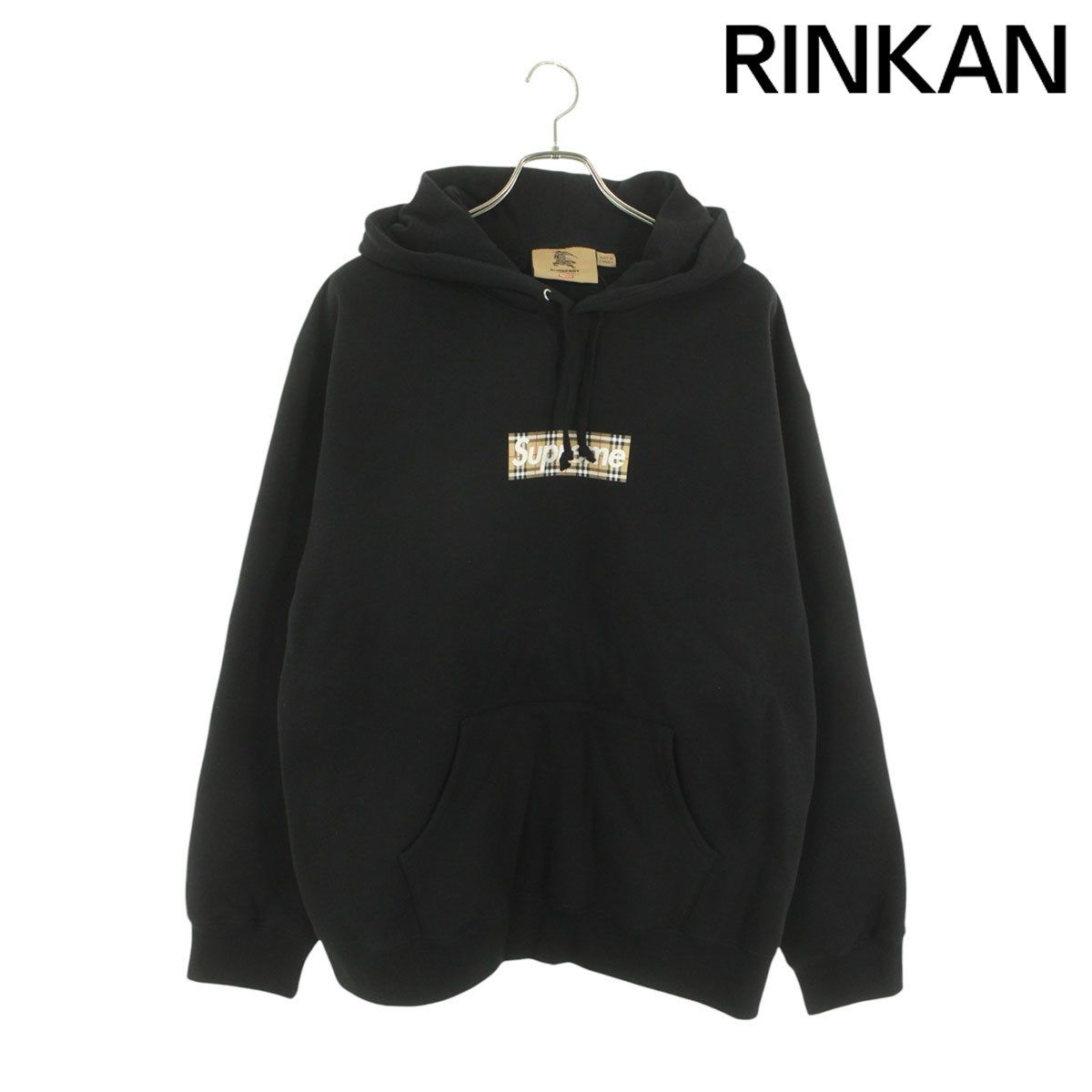 Supreme Box Logo Hooded Sweatshirt 黒XL