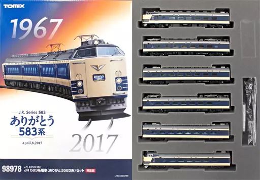 中古】鉄道模型 1/150 583系電車 ありがとう583系 6両セット