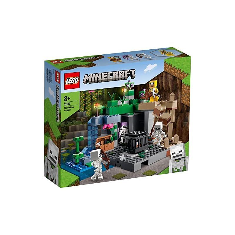 在庫セール】レゴ(LEGO) マインクラフト スケルトンの洞窟 ギフト