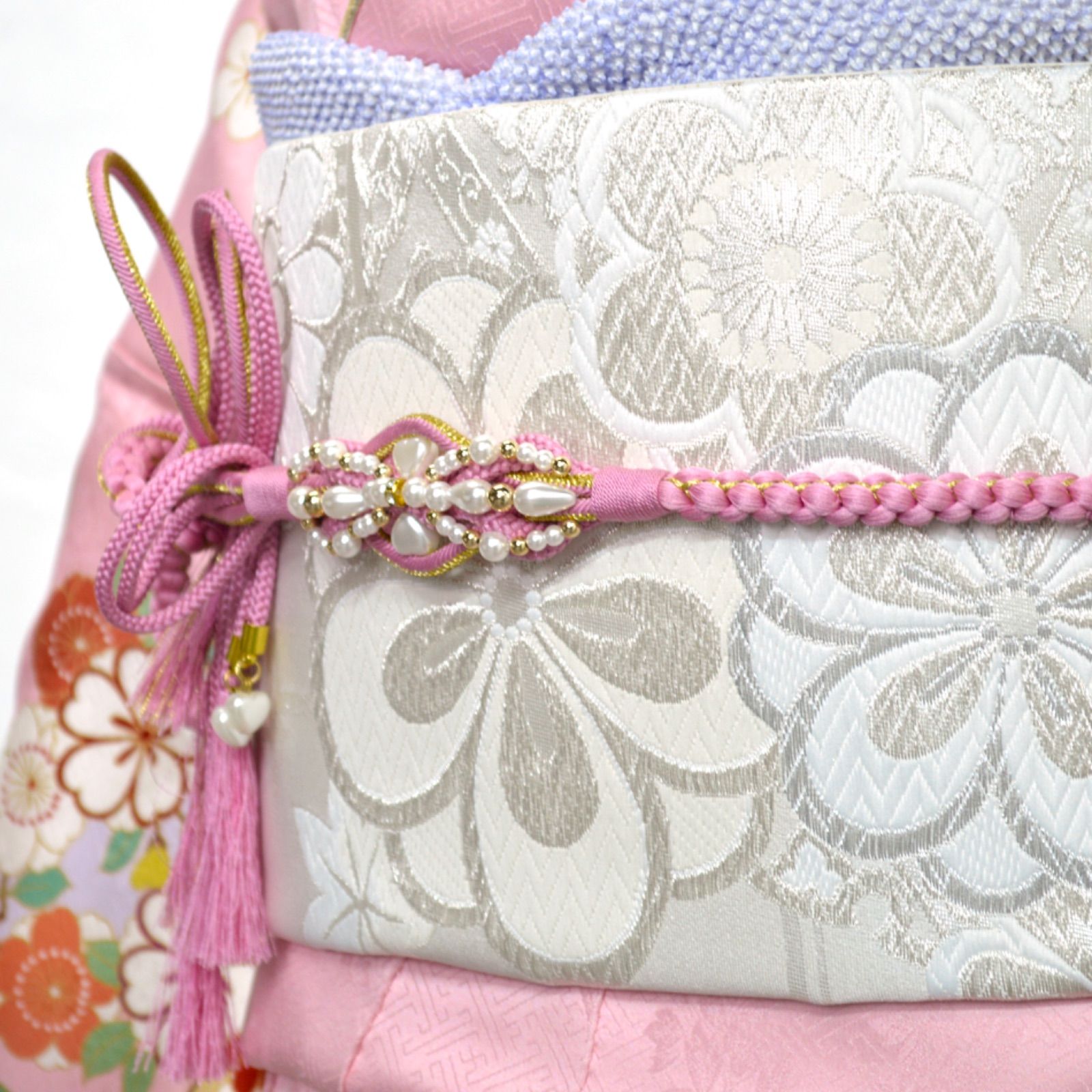 振袖フルセット M〜LLサイズ 正絹 成人式 金駒刺繍 古典 モダン