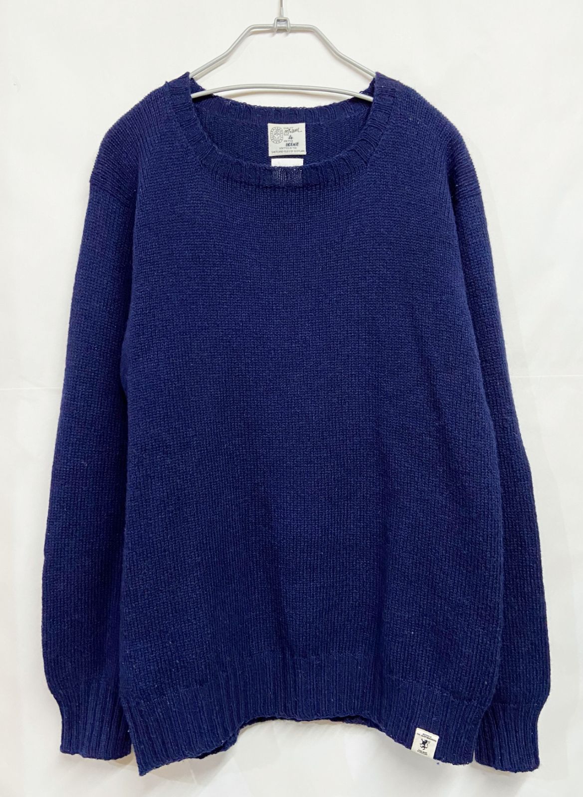 BEDWIN & THE HEARTBREAKERS ベドウィン C-NECK SHENTLAND SWEATER クルーネック シェットランド セーター