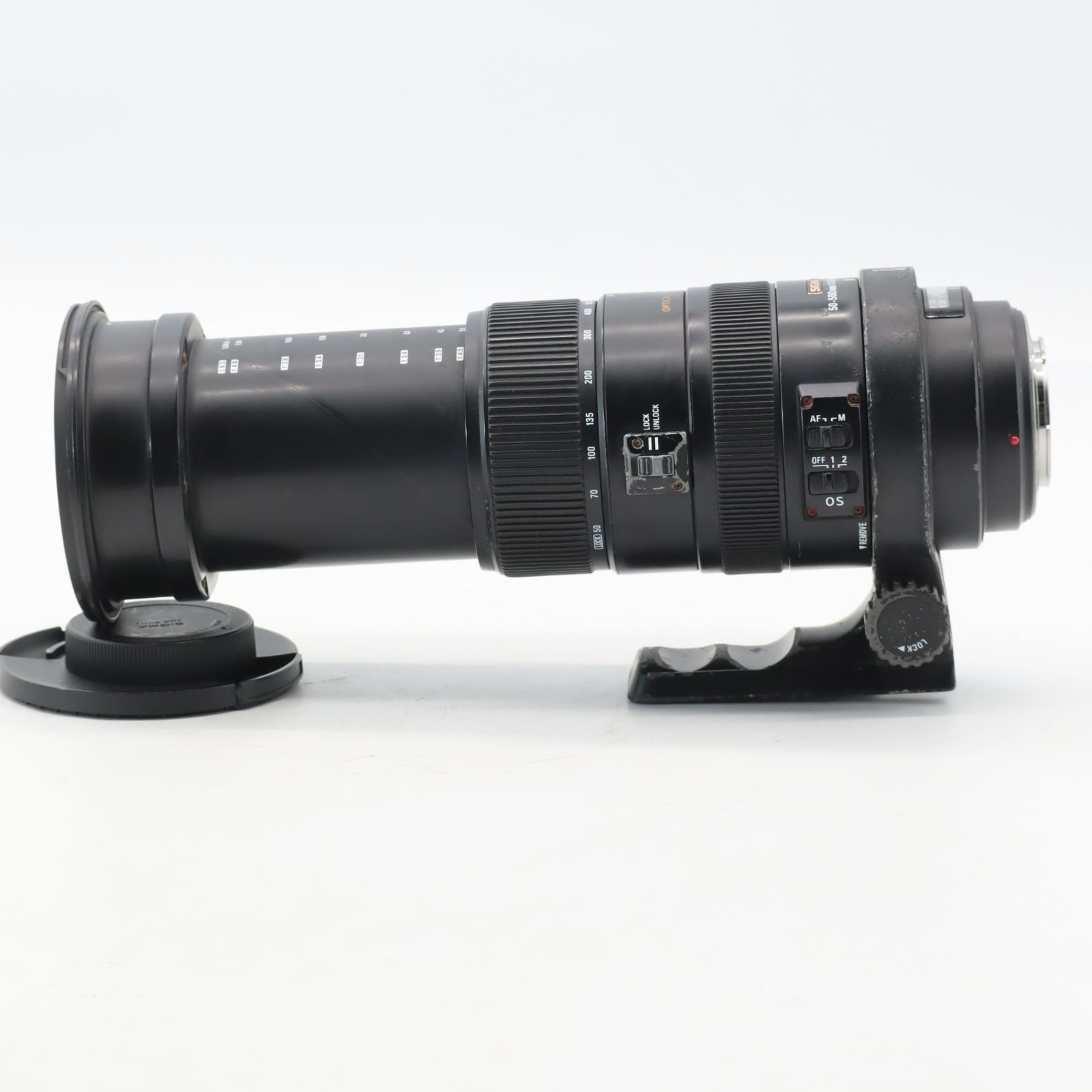□美品□ SIGMA 超望遠ズームレンズ APO 50-500mm F4.5-6.3 DG OS HSM 