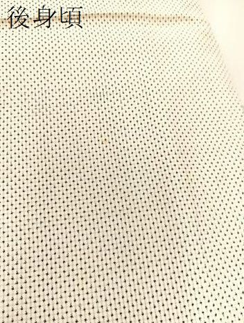 平和屋着物○本場大島紬 アンサンブル 白大島 7マルキ 正絹 逸品  