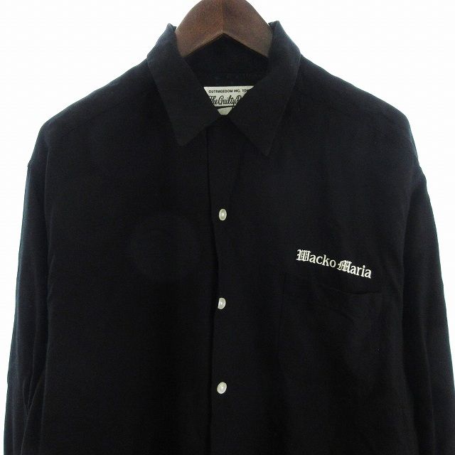 ワコマリア WACKO MARIA 50'S OPEN COLLAR SHIRT シャツ 長袖 ワン