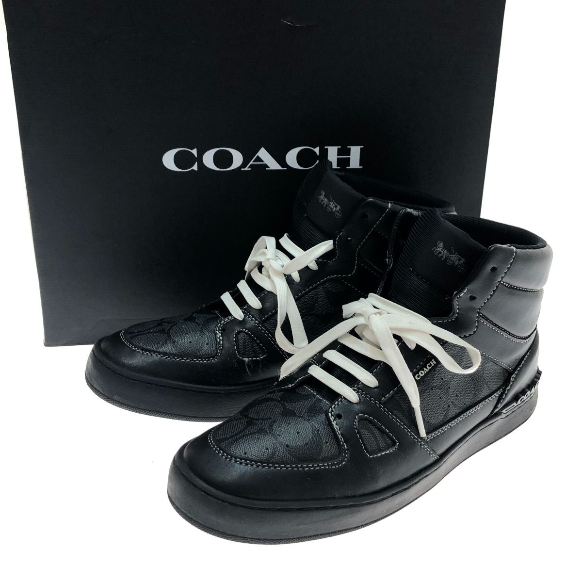 正規品】 1500円値下げ‼️超美品 COACH コーチ スニーカー 靴