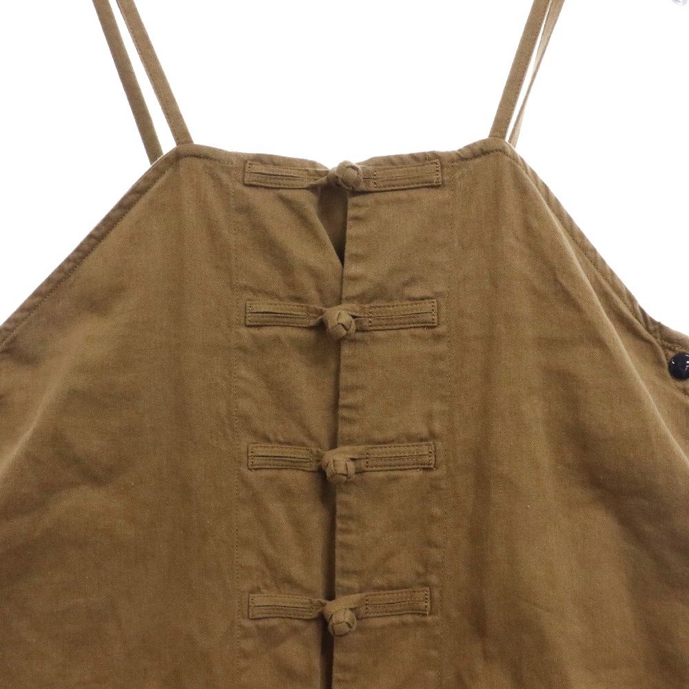 キャピタル 綿麻ツイル カンフー オーバーオール kapital KAPITAL