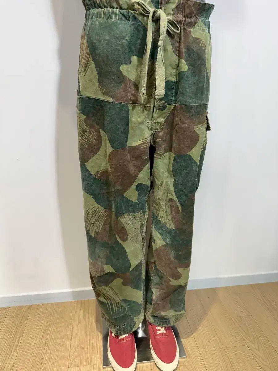 サイズ1 ベルギー軍 ブラッシュストロークカモ パンツ 初期 前期 星の