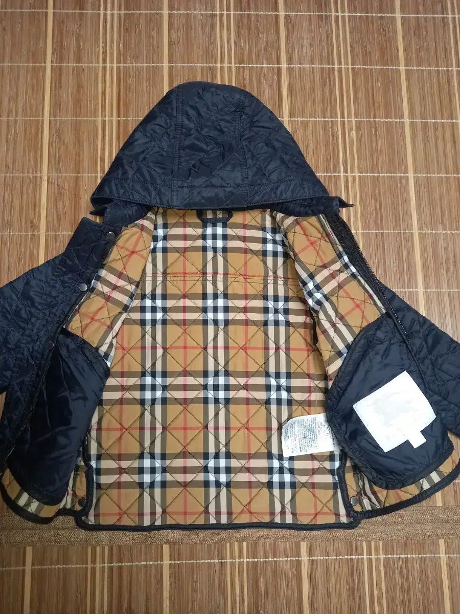 BURBERRY バーバリー キッズ ネイビー キルティング フード ジャケット 2 3 税金 STEELWINDOWSANDDOORS_COM