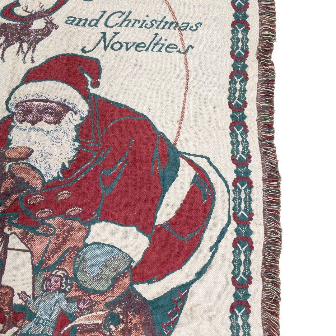 vintageラグ カーペット SEARS ROEBUCK クリスマス 1240 ラグ