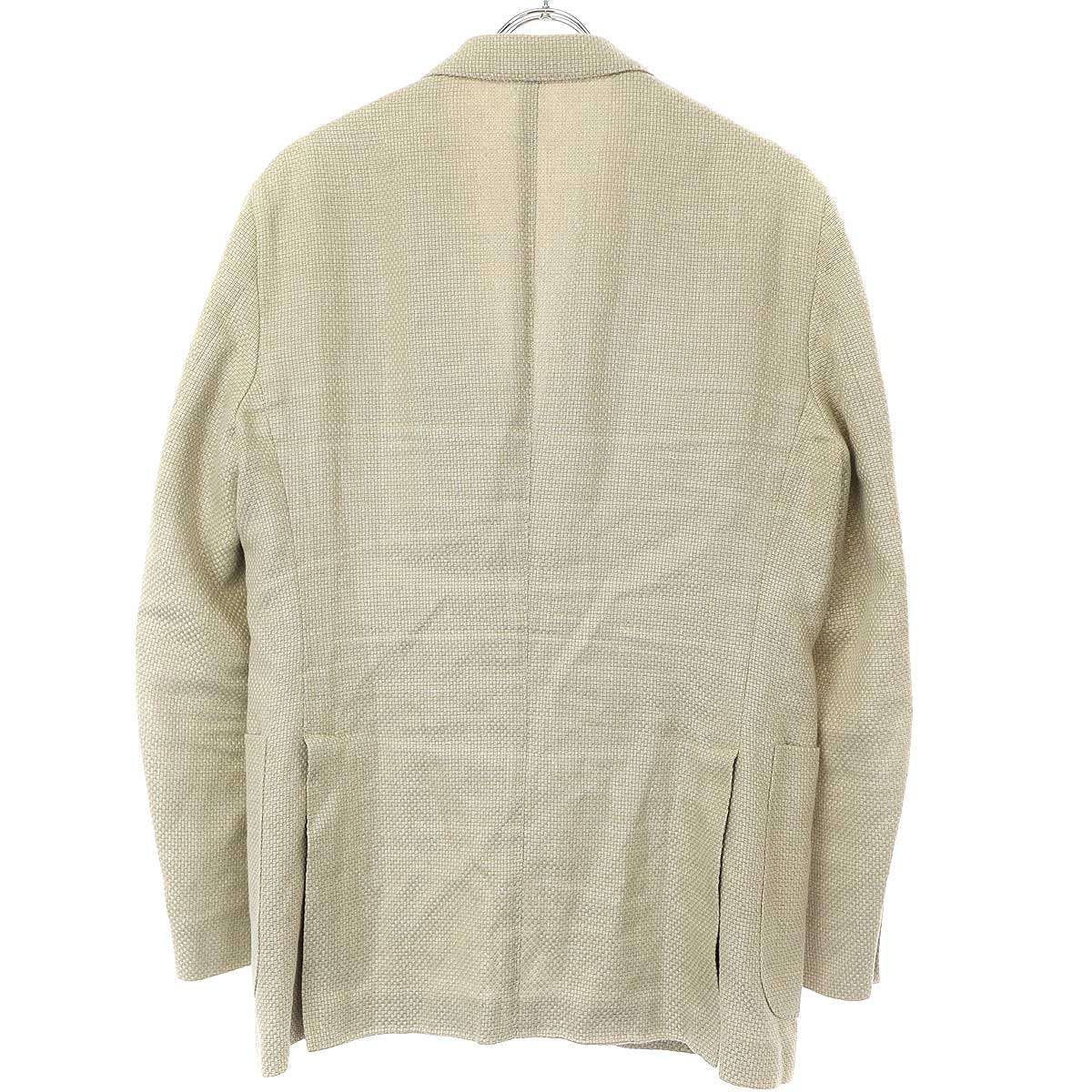 【最終値下げ】BOGLIOLI リネン テーラードジャケット イタリア製 XL 最終値下げ】BOGLIOLI リネン テーラードジャケット イタリア製 XL