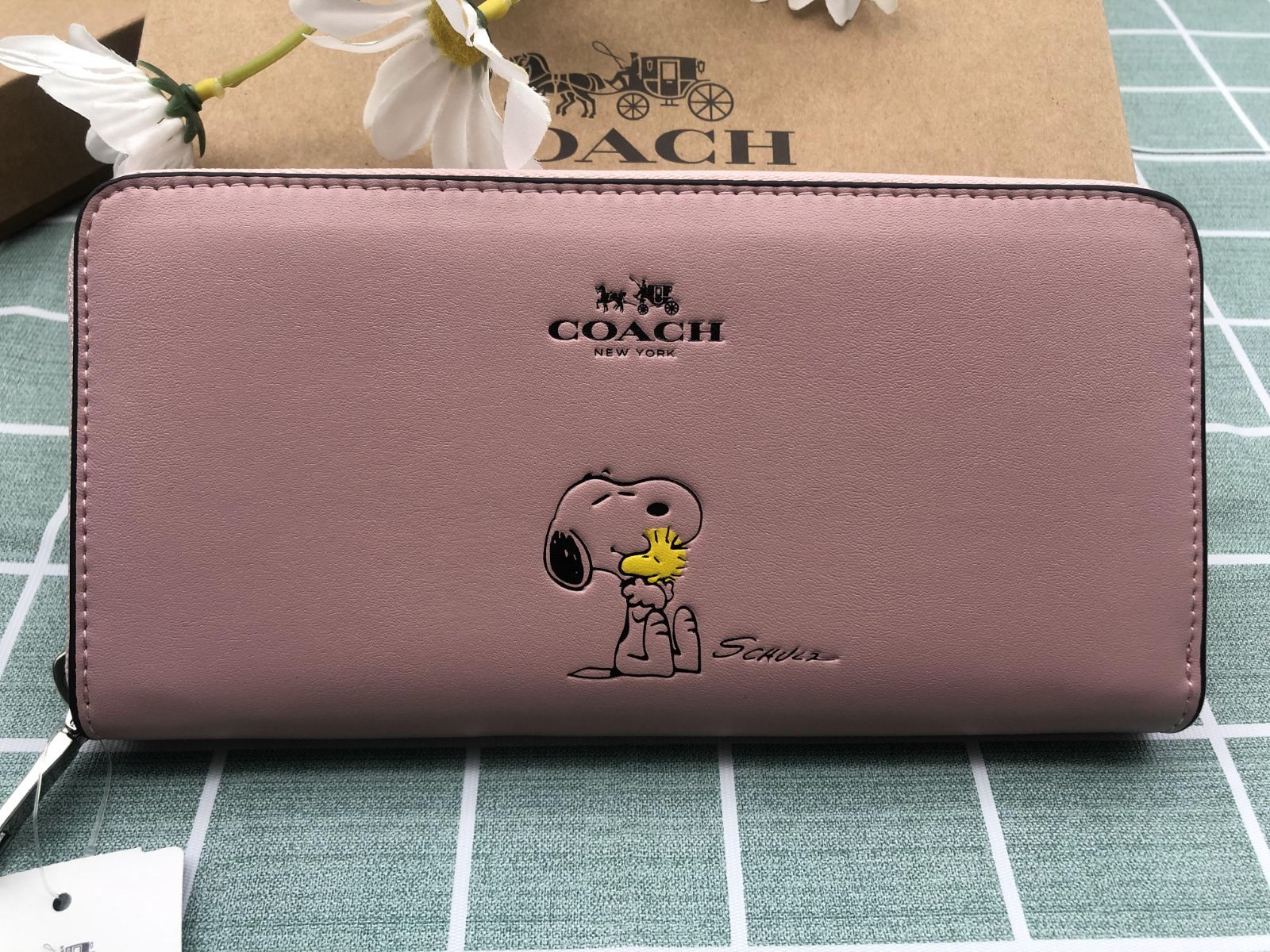 コーチ COACH 長財布 財布 新品 未使用 クーポン配布 ロゴ 