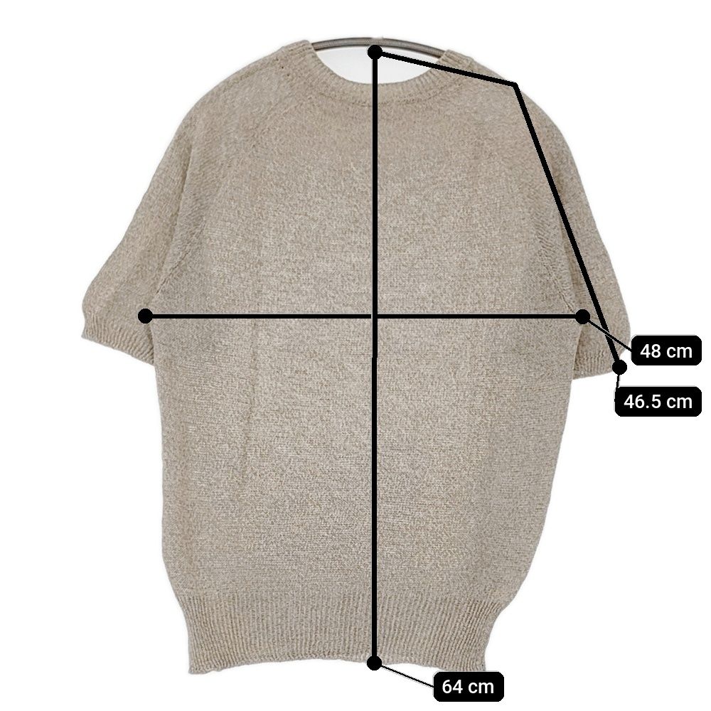 MHL. マーガレットハウエル 　ニットプルオーバー　Ⅱ　コットンリネン MARGARET HOWELL（マーガレットハウエル）の「LINEN COTTON 2