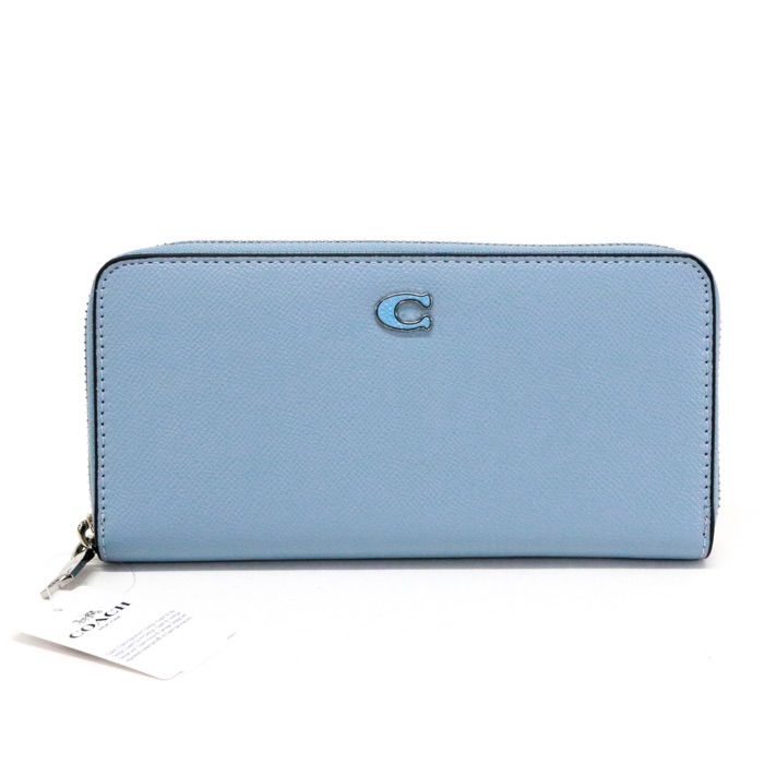 COACH 財布 コーチ 長財布 ホワイト レディース メンズ ロゴ