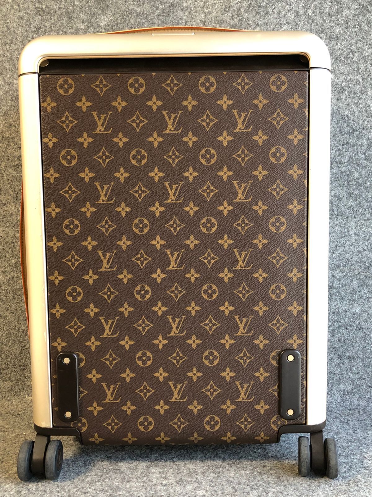 【本物保証】ルイ・ヴィトン Louis Vuitton ホライゾン55 キャリーケース 旅行鞄 TSAロック キャリーバッグ モノグラム ブラウン M23203【中古】