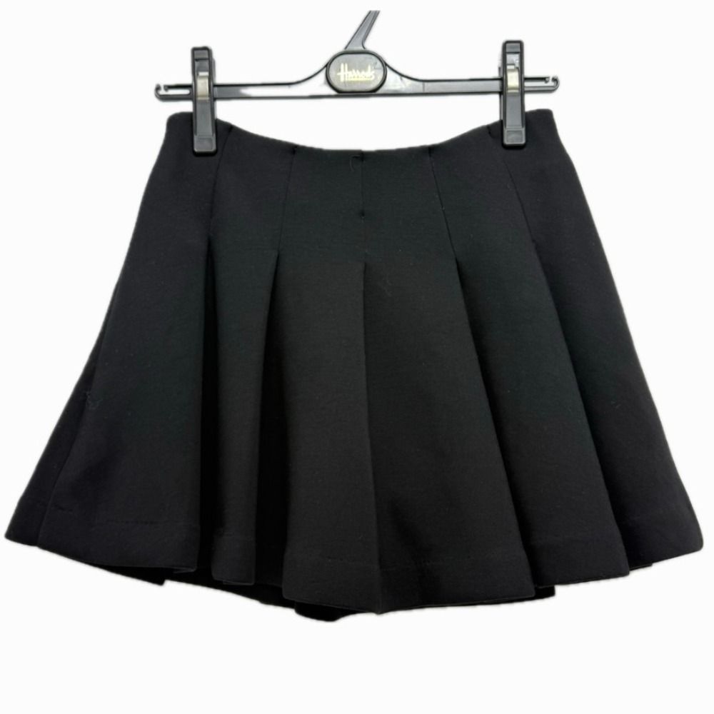 THE TOE ザ トゥー ミニスカート アパレル ボトムス キュロット TT24521023 レーヨン ブラック