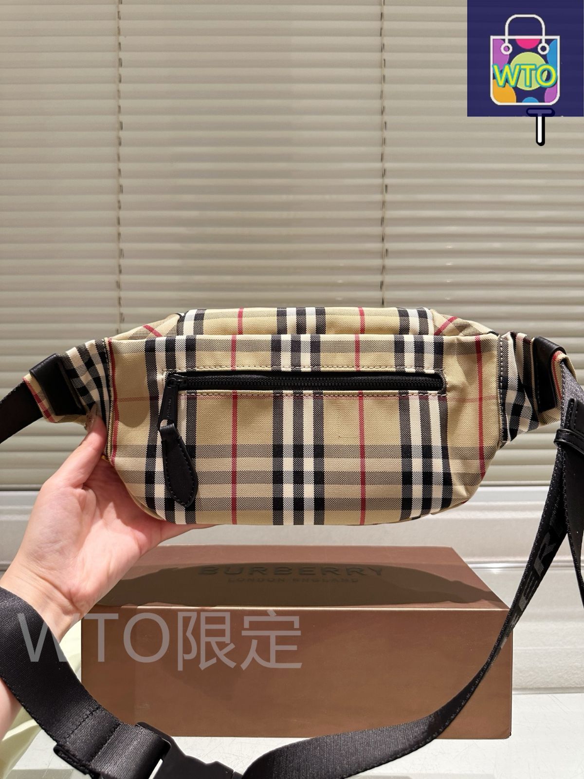 未使用級⭐︎バーバリー　ウエストバッグ　ボディバッグ　TB 総柄 楽天市場】バーバリー 中古（ボディバッグ・ウエストポーチ