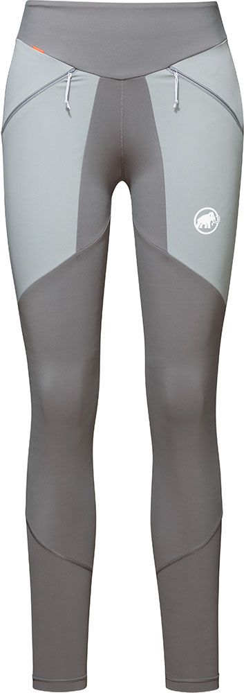マムート MAMMUT アウトドア エナジー ライト タイツ レディース 女性 ウィメンズ インナーパンツ ロングスパッツ 軽量 湿度調節 伸縮性 ポケット付き 1022-01780 102201780 00011 TITANIUM-GRANI