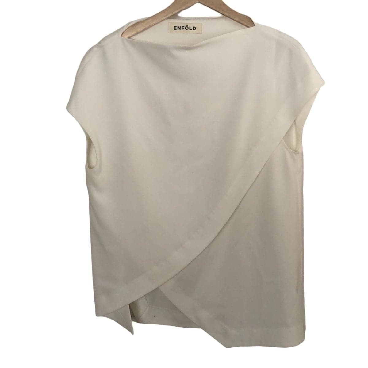ENFOLD エンフォルド ノースリーブカットソー サイズ38 M レディース - 白