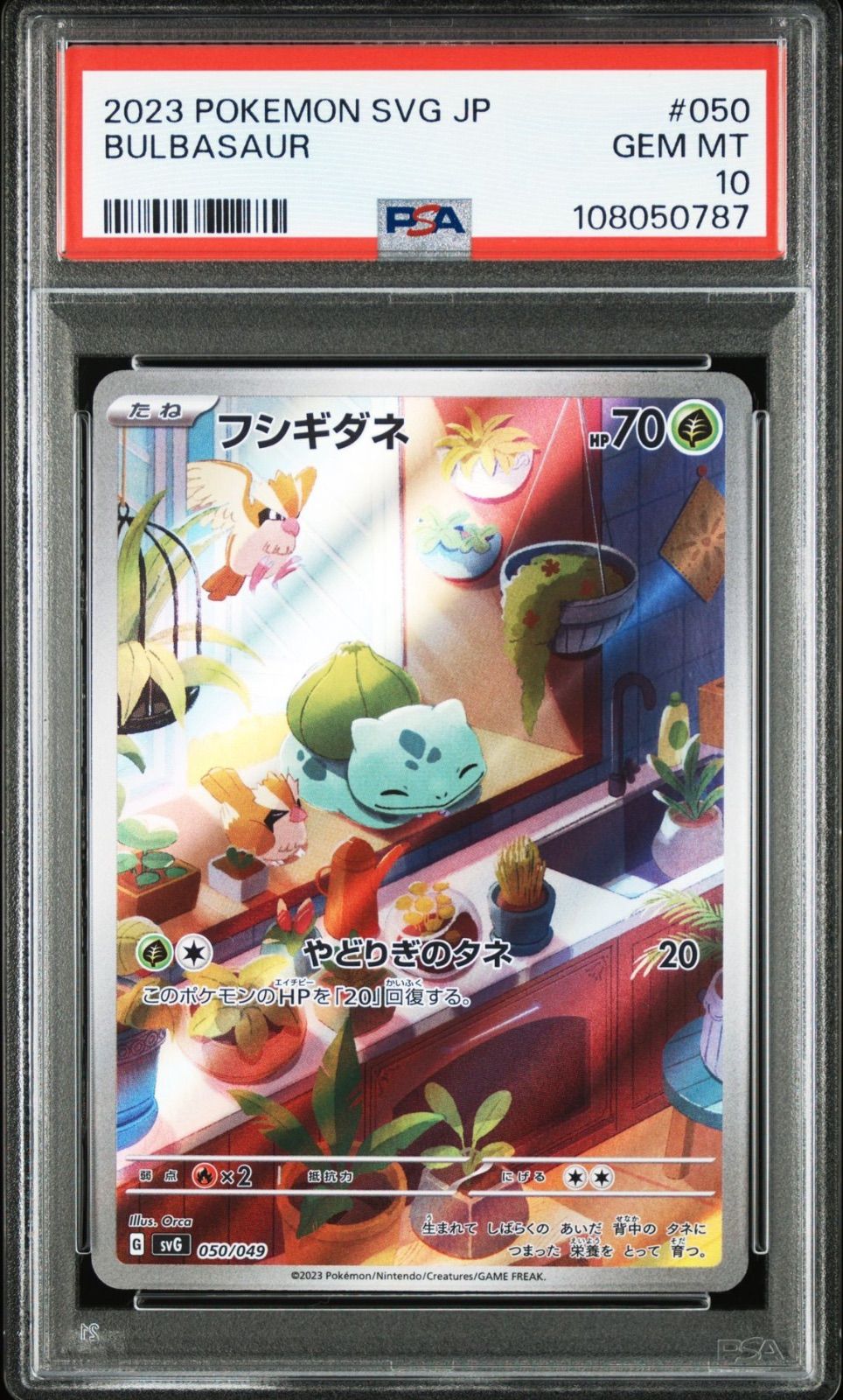 PSA10】 3連番 フシギダネ ヒトカゲ ゼニガメ AR スペシャル
