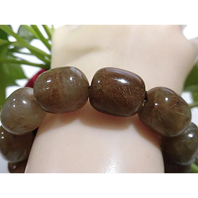 男女可メガ大玉天然タイチンゴールドルチルクォーツブレスレット天然石 男女可メガ大玉天然タイチンゴールドルチルクォーツブレスレット天然石