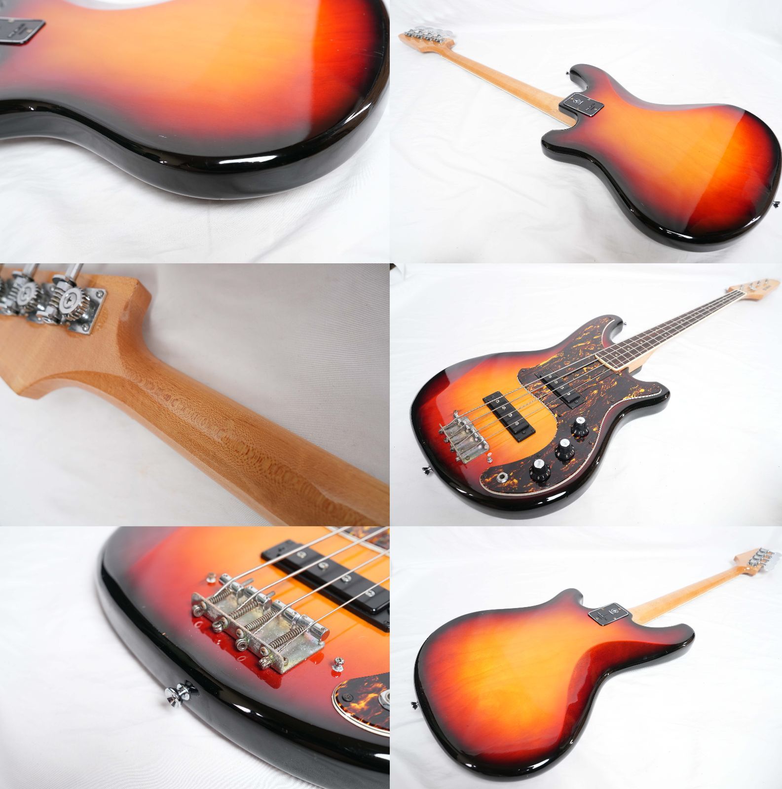 ☆YAMAHA☆SB-55 Sunburst 70年代 日本製 ヴィンテージ 状態良好 HC付