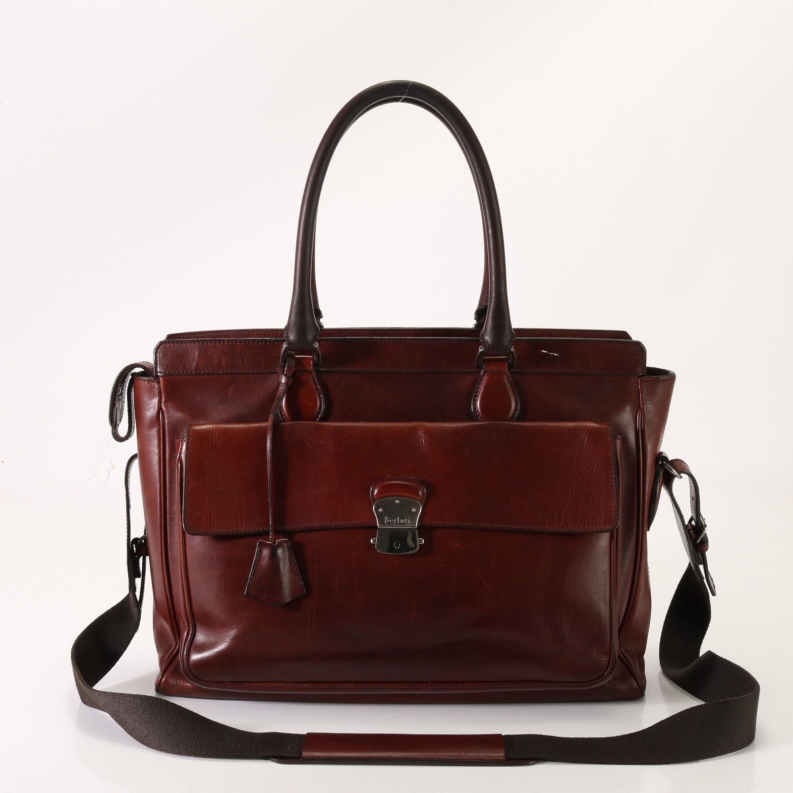 【極美品】ベルルッティ ルッティ38 トートバッグ ビジネスバッグ 2WAY Berluti ベルルッティ 美品 ルッティ 38 レザーバッグ 2way