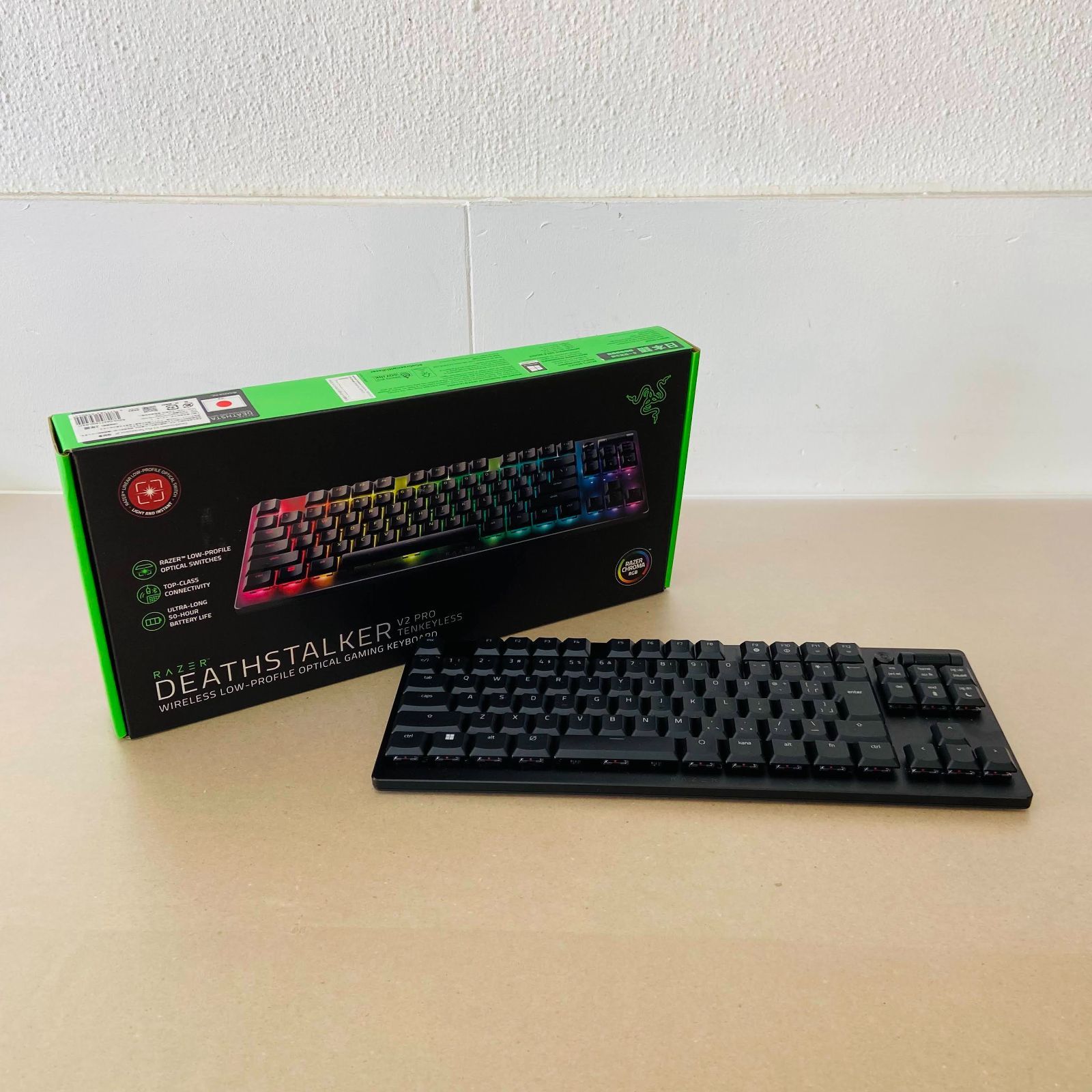 返金保証】 美品 動作良好 Razer DeathStalker V2 Pro TKL RZ03 返金保証】 美品 動作良好 Razer DeathStalker V2 Pro TKL RZ03