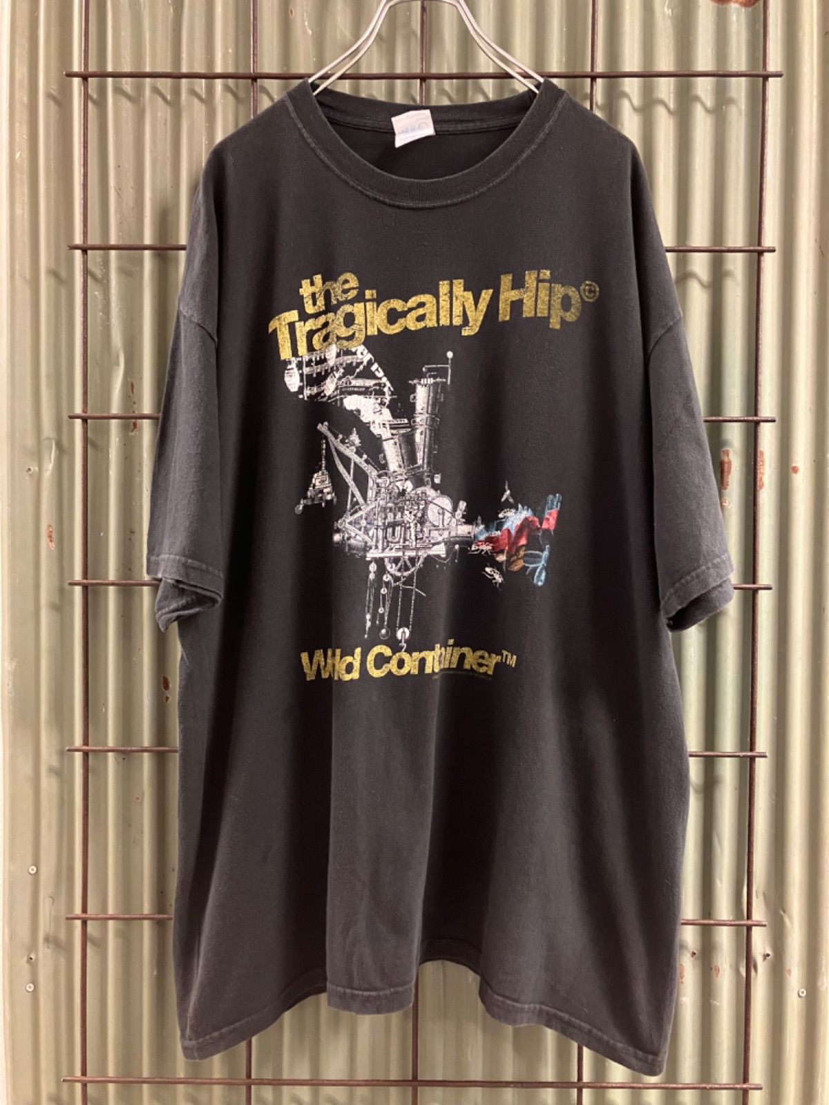 Old The Tragically Hip Print T-Shirt プリントTシャツ　バンドTシャツ　ロックT カットソー