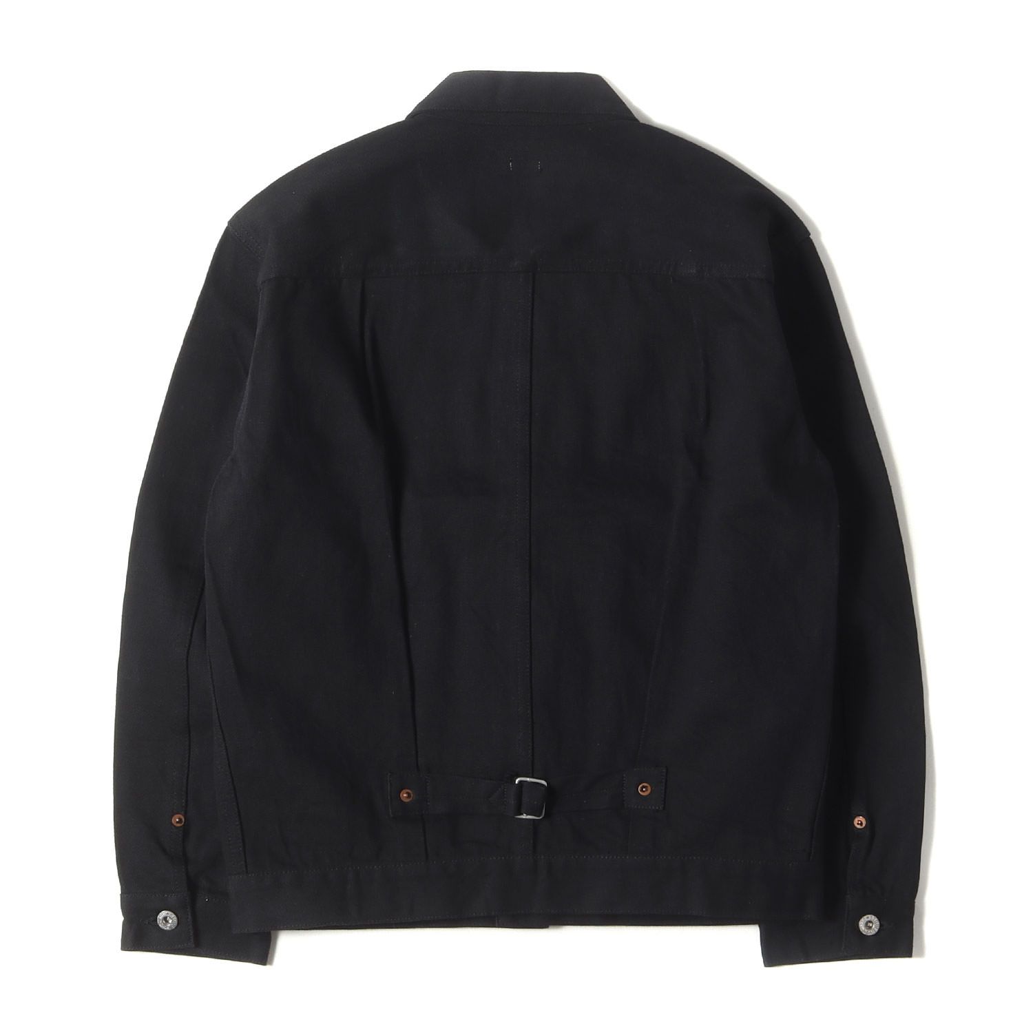 美品 SEQUEL シークエル ジャケット サイズ:S fragment design 1stモデル Tバック デニムジャケット DENIM  JACKET ブラック 黒 アウター ブルゾン コラボ【メンズ】 - メルカリ