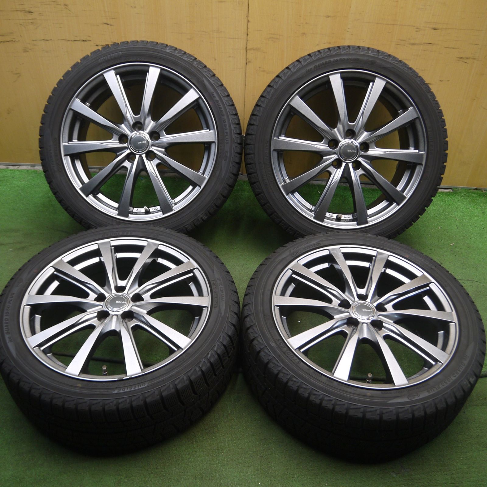 送料無料*バリ溝！20年！キレイ！9分☆86 BRZ等 215/45R17 スタッドレス ヨコハマ アイスガード iG50 プラス GRASS グラス  17インチ PCD100/5H☆4013108Hス - メルカリ