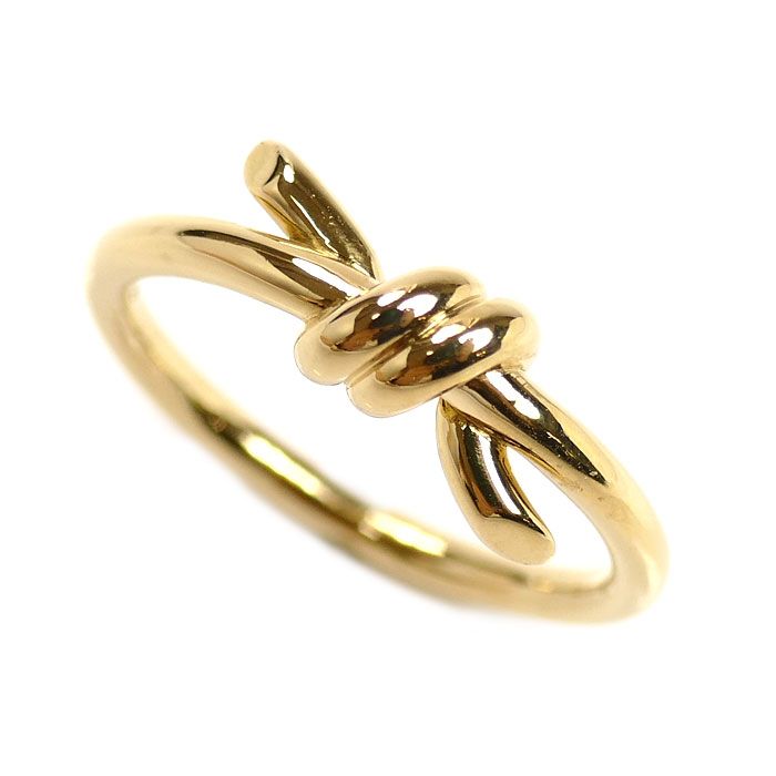 TIFFANY&Co. ティファニー K18YG イエローゴールド ノット リング  