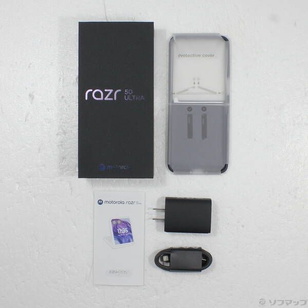 中古品〕 motorola razr 50 ultra 512GB ミッドナイトブルー 中古品〕 motorola razr 50 ultra 512GB ミッドナイトブルー