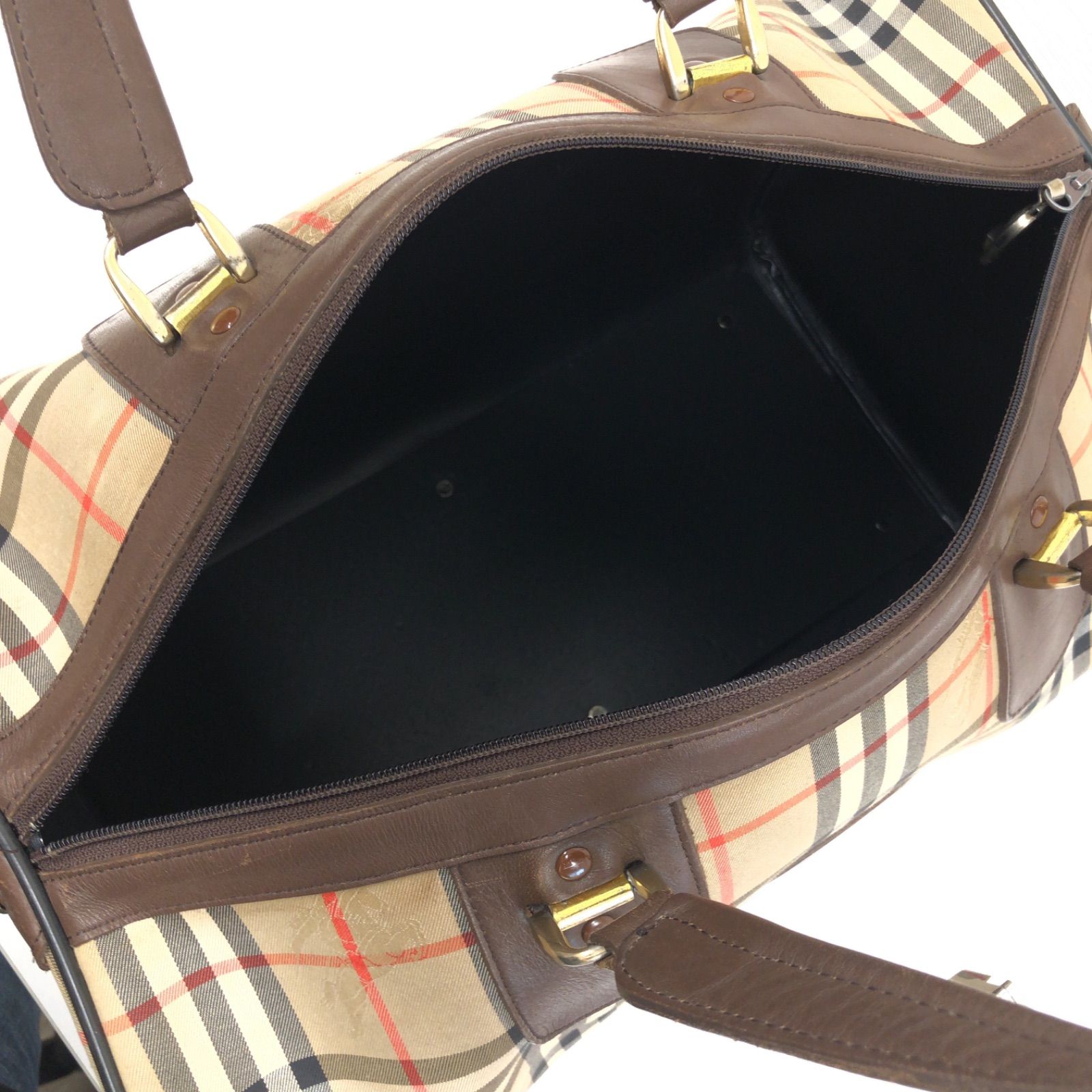 BURBERRY'S バーバリーズ ジャガードホース柄 ノバチェック 部分