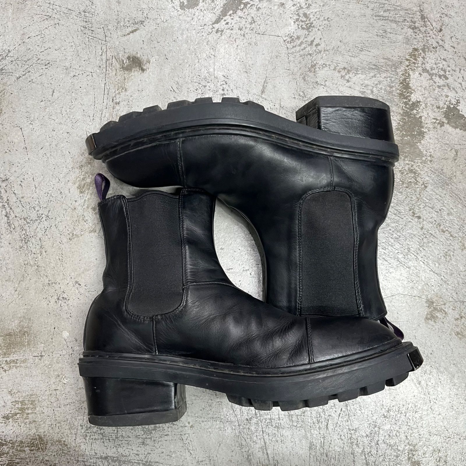 EYTYS NIKITA サイドゴア レザー ヒールブーツ エイティーズ