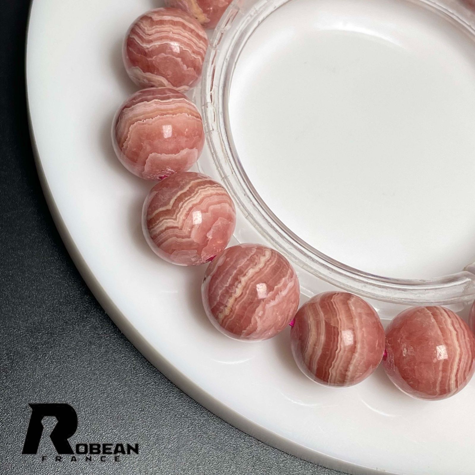 一点限り】EU製☆ROBEAN・インカローズ☆ブレスレット パワーストーン 