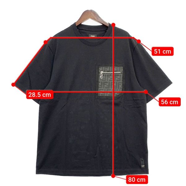 フェンディジーンズタンクトップカットソーTシャツブラック水着