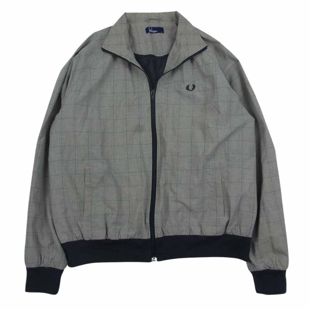FRED PERRY フレッドペリー J7624 グレンチェック フルジップ ジップ 