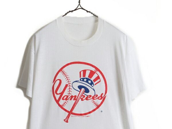 NEW YORK YANKEES ニューヨークヤンキース 1989年コピーライト - Tシャツ