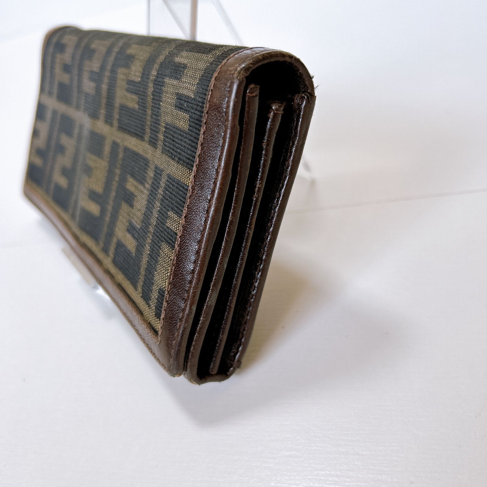 【極美品】FENDI フェンディ 長財布 ズッカ柄 箱付き FENDI/フェンディ】ズッカ 長財布 入荷情報[2019.07.04発行