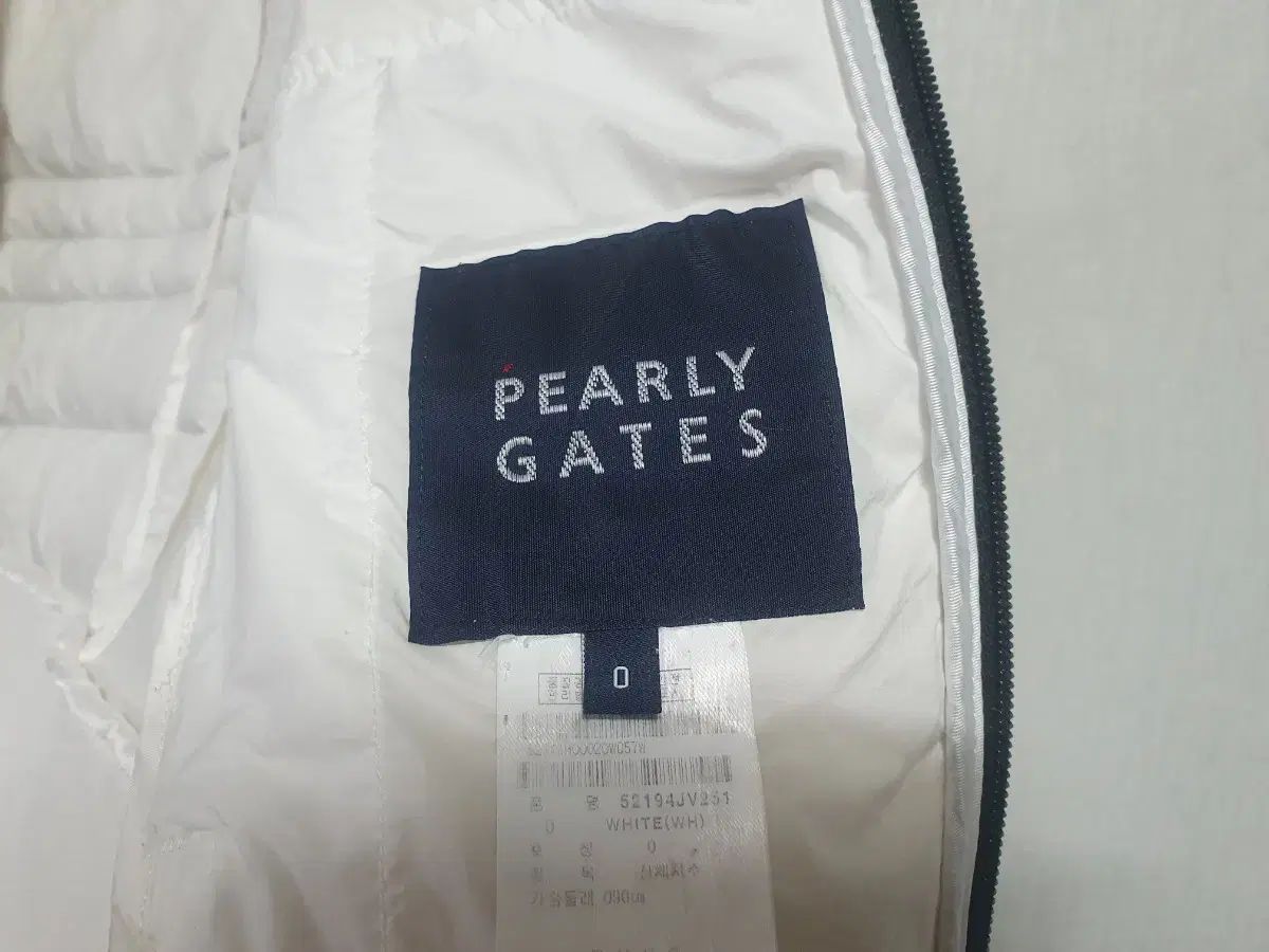 PEARLY GATES フード付き中綿ベスト サイズ0 レディース レディース 0 PEARLY GATES(パーリーゲイツ) ダウンベスト