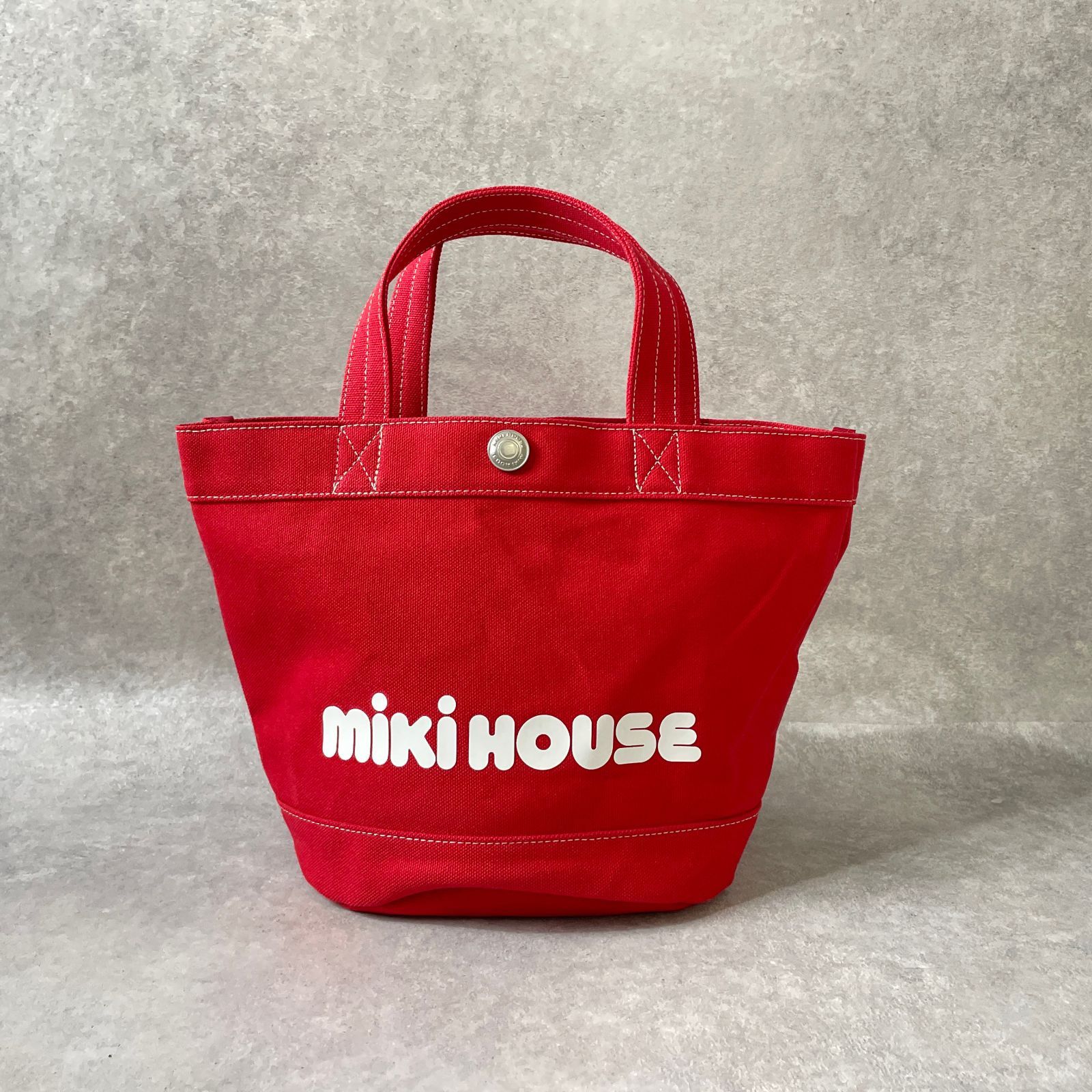 ミキハウス MIKI HOUSE 【ミキハウス】 ロゴキャンバストート
