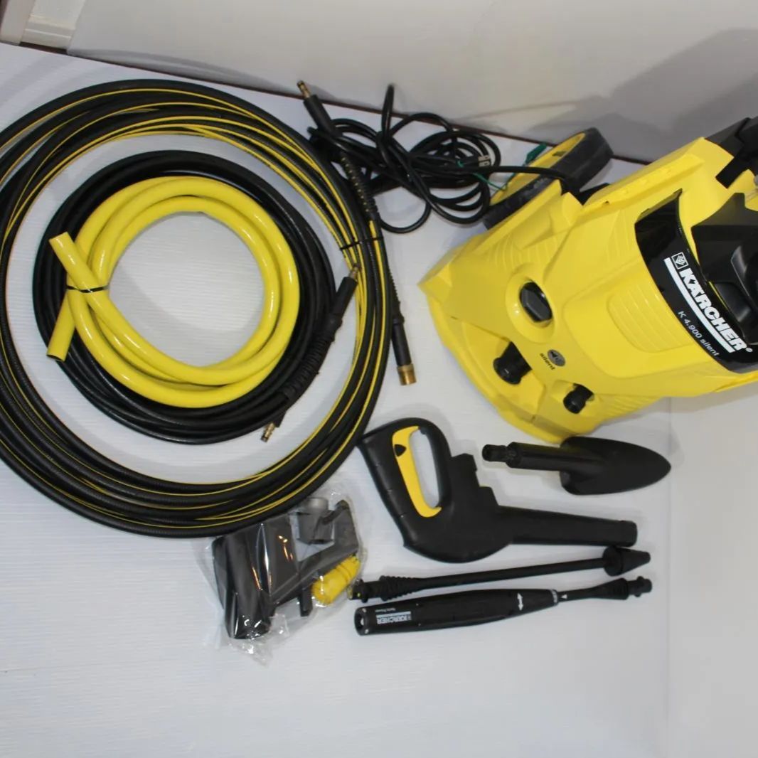 動作良好　ケルヒャー KARCHER K 4.900 サイレント 高圧洗浄機 ケルヒャー（KARCHER） 高圧洗浄機 K4 プレミアム サイレント 50Hz