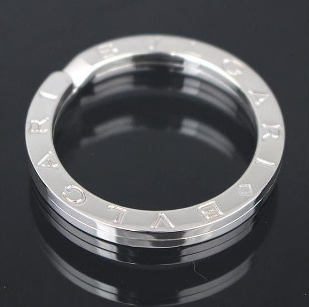 BVLGARI ブルガリ キー リング チャーム ホルダー SV925 シルバー BVLGARI ブルガリ ブルガリブルガリキーリング シルバー