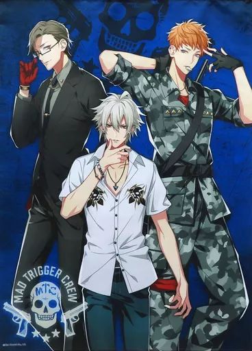 Hypnosis Flava2　MAD TRIGGER CREW　タペストリー ヒプマイ B2タペストリー MAD TRIGGER CREW - メルカリ 【中古
