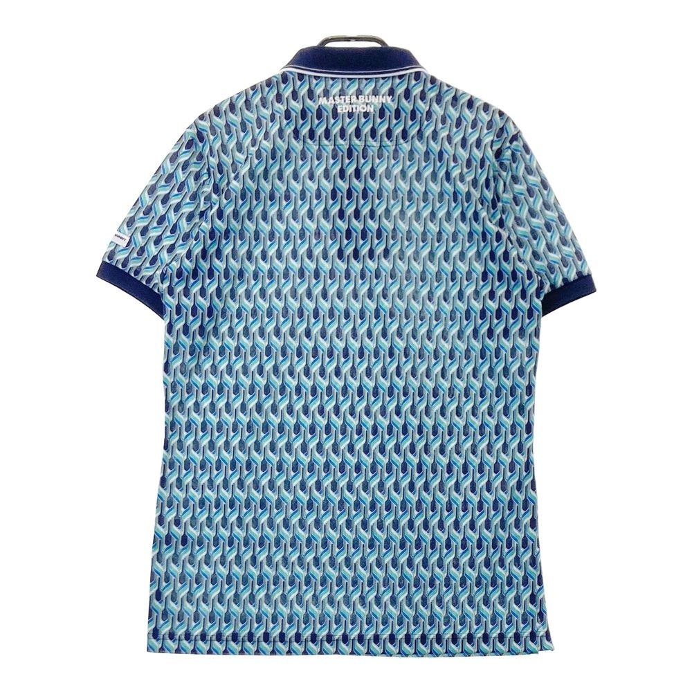 半袖ポロシャツ 総柄