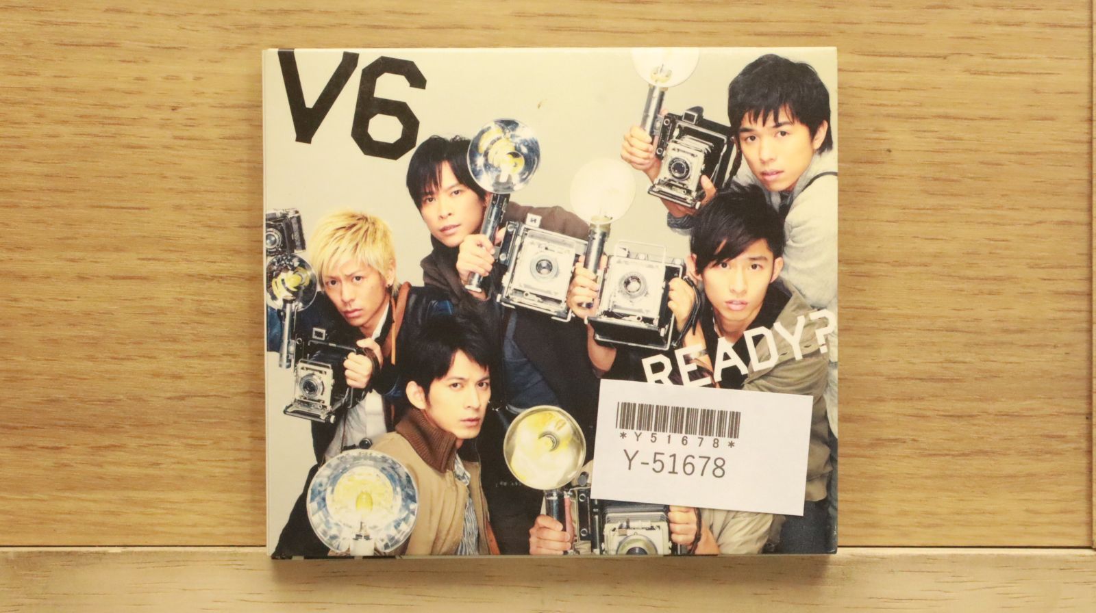国内盤CD☆ブイシックス/V6□ READY～(初回生産限定盤)(Music Video