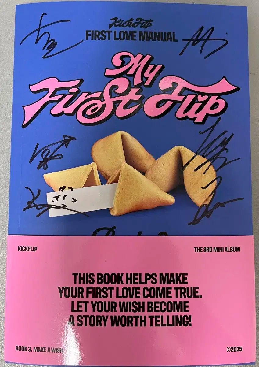 キックフリップ KickFlip サイン入り サイン アルバム