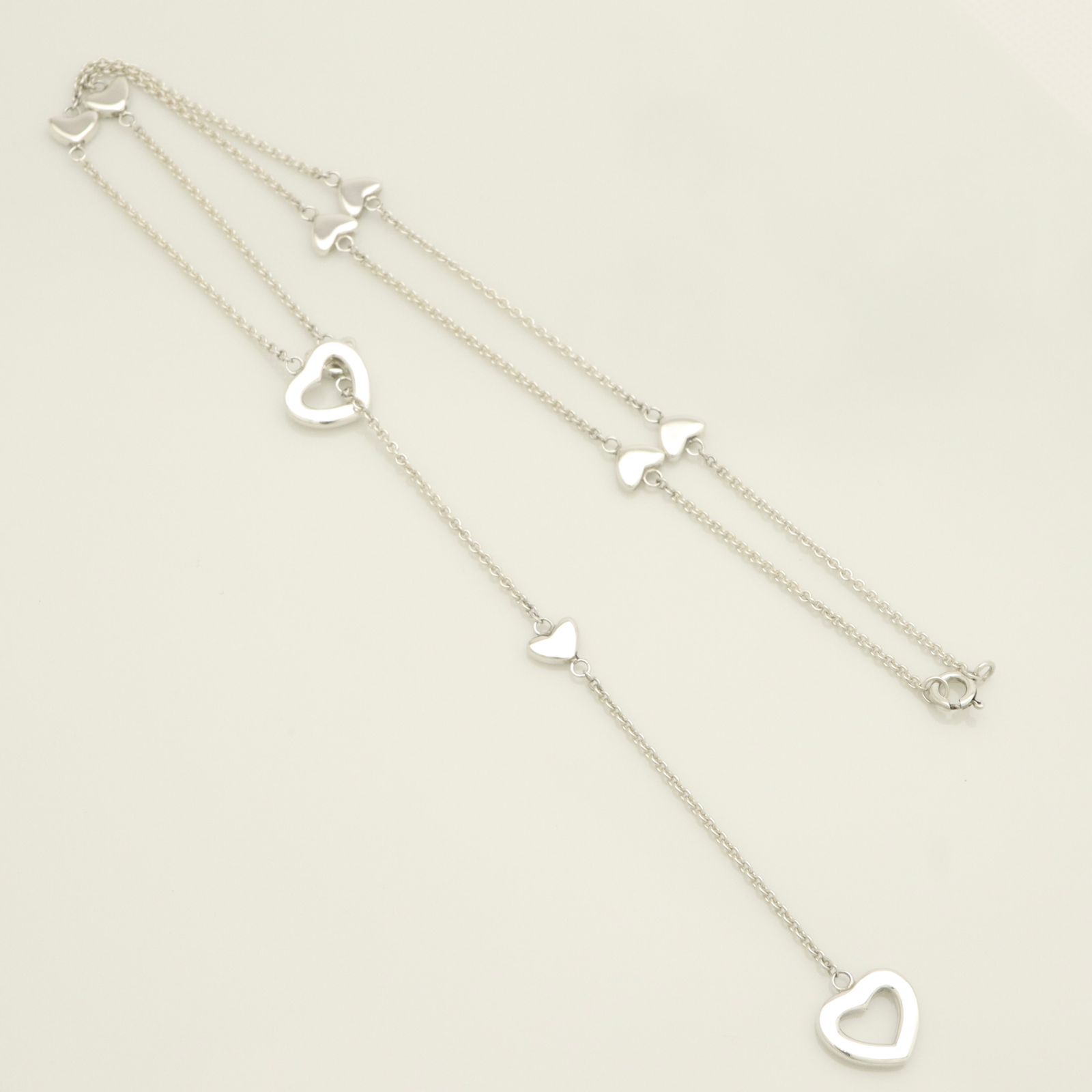 TIFFANY&Co. ティファニー ハートリンク ラリアット ネックレス
