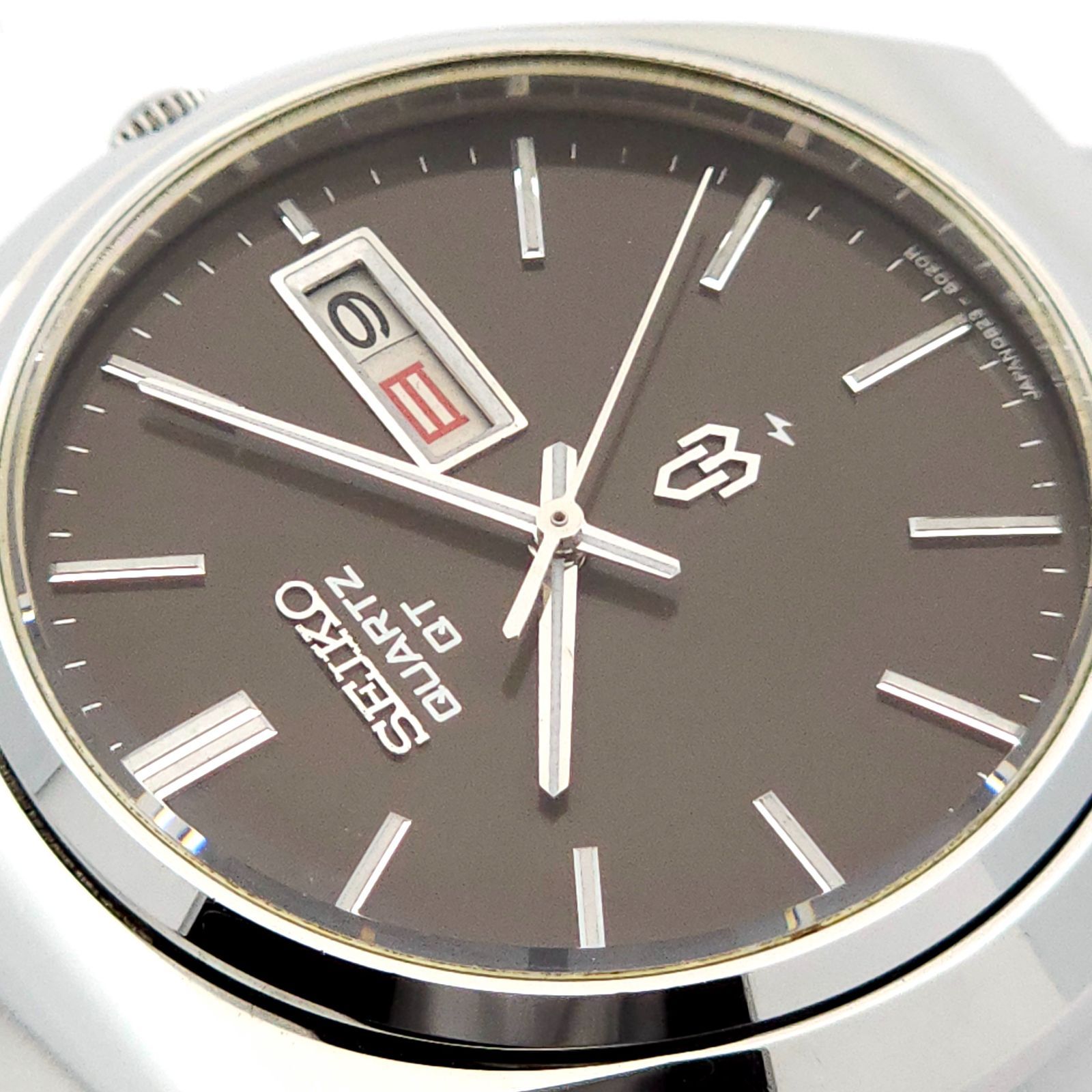 SEIKO セイコー QT 0823-8010 動作品 濃茶 SEIKO セイコー QT 0823-8010 QZ 動作品 濃茶 - メルカリ
